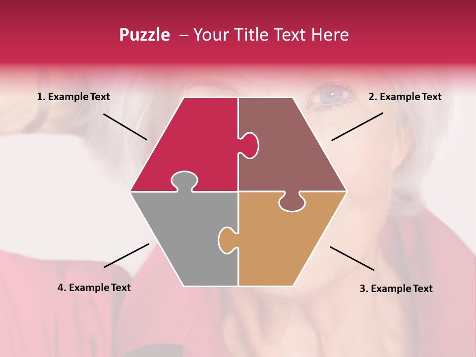 Person White Amiable PowerPoint Template