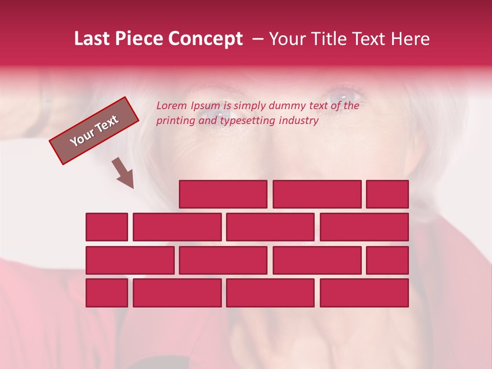 Person White Amiable PowerPoint Template