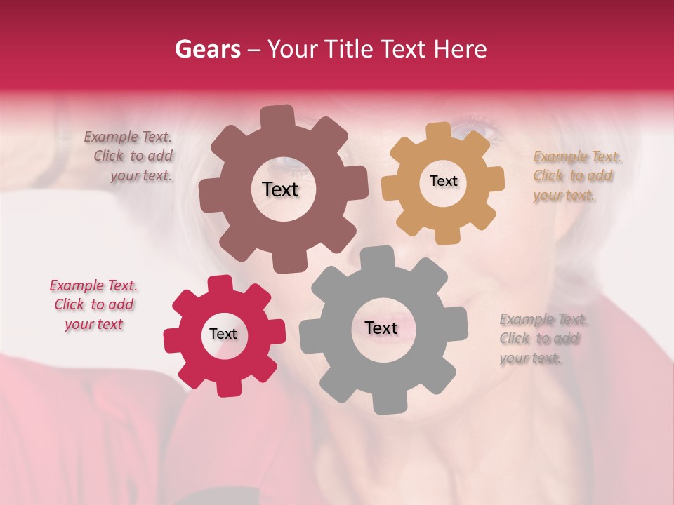 Person White Amiable PowerPoint Template