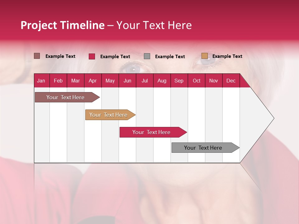 Person White Amiable PowerPoint Template