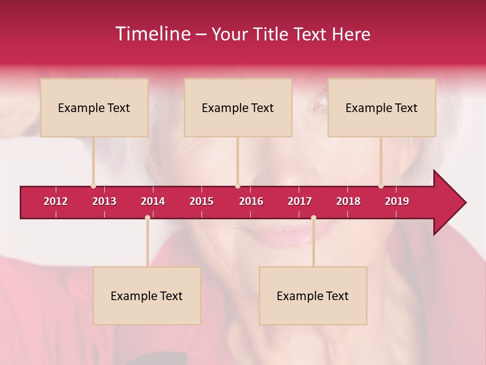 Person White Amiable PowerPoint Template