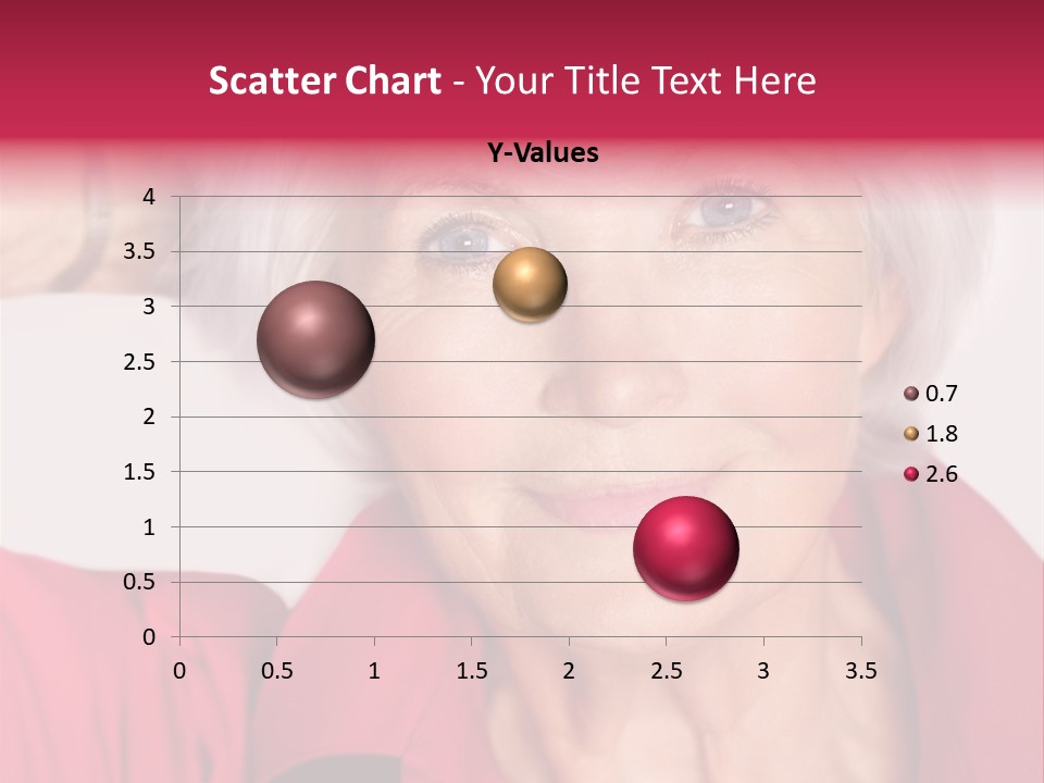 Person White Amiable PowerPoint Template