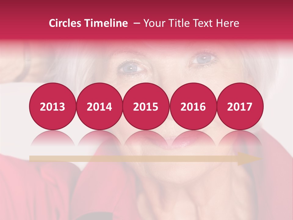 Person White Amiable PowerPoint Template