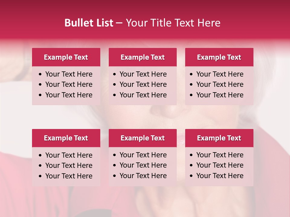 Person White Amiable PowerPoint Template