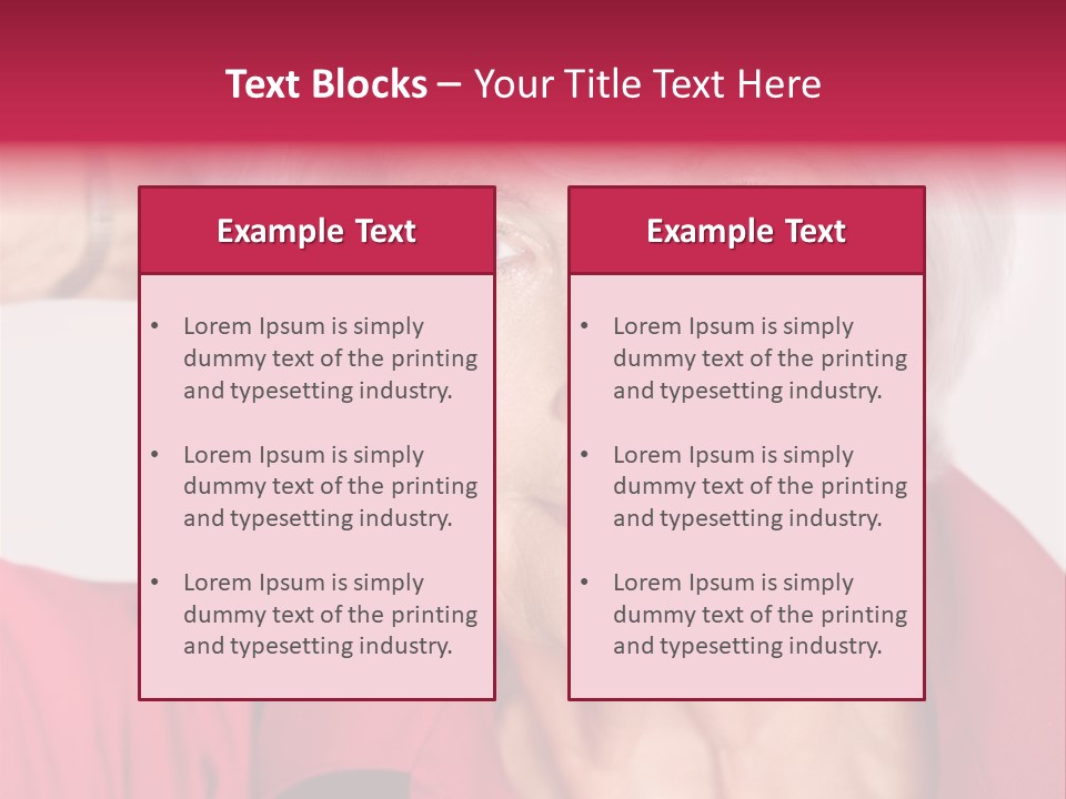 Person White Amiable PowerPoint Template
