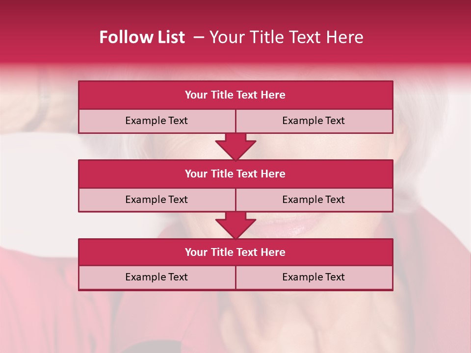 Person White Amiable PowerPoint Template
