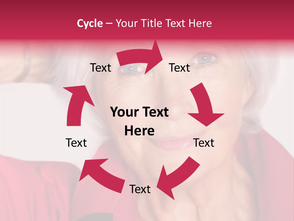 Person White Amiable PowerPoint Template