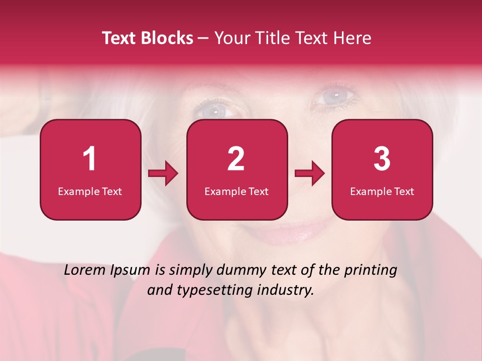 Person White Amiable PowerPoint Template