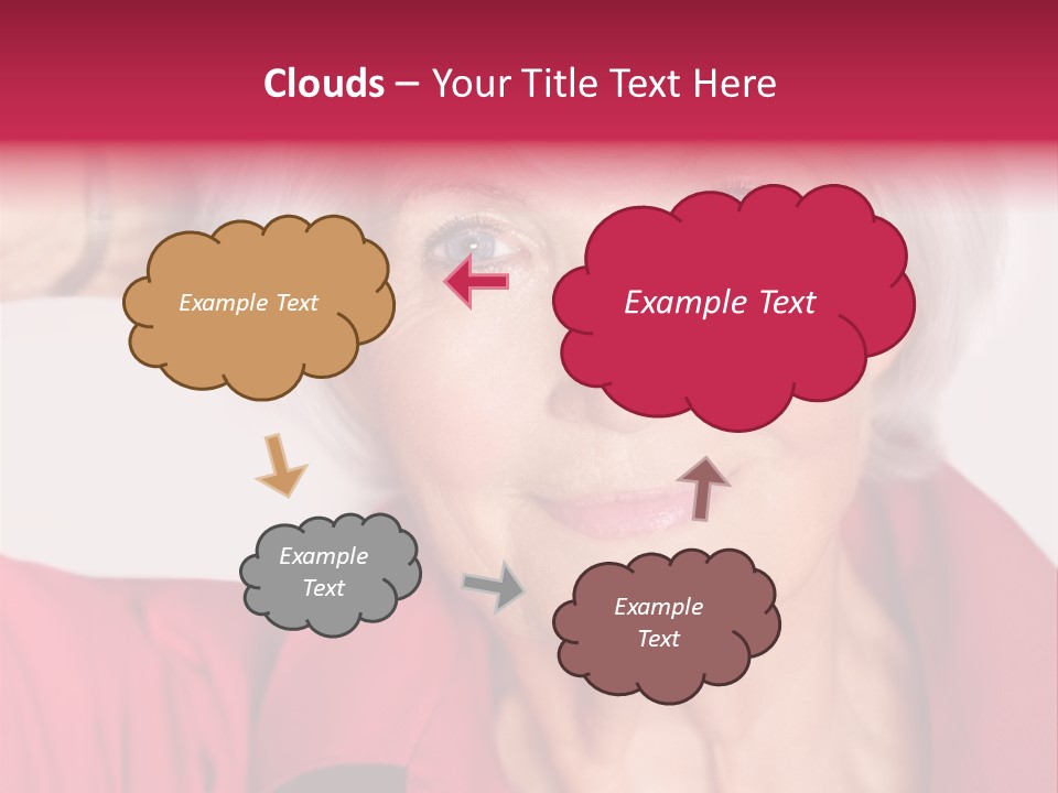 Person White Amiable PowerPoint Template