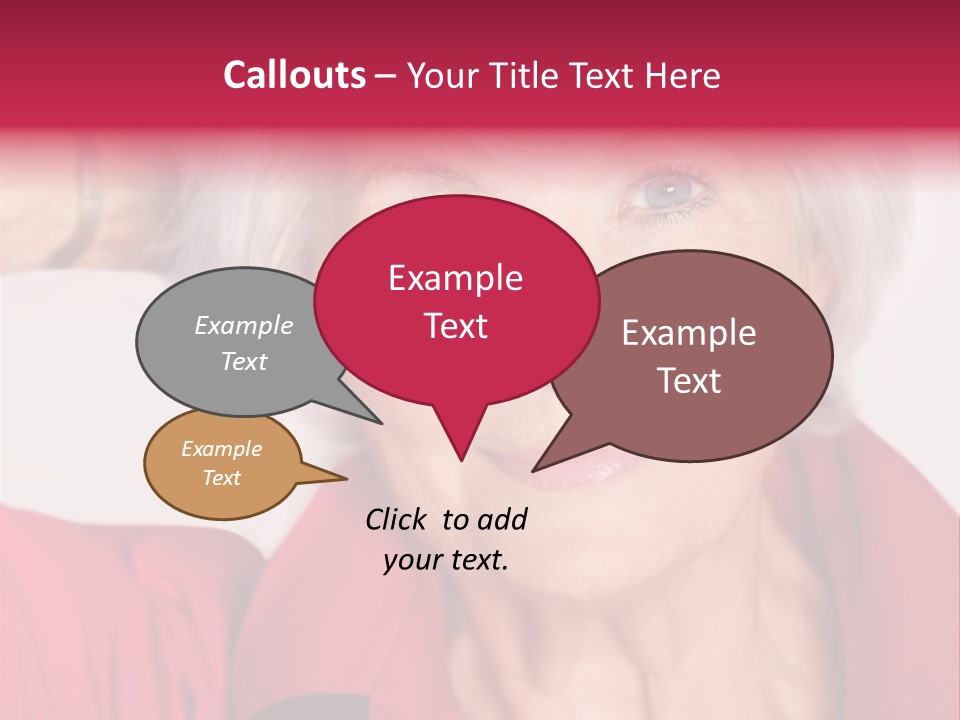 Person White Amiable PowerPoint Template