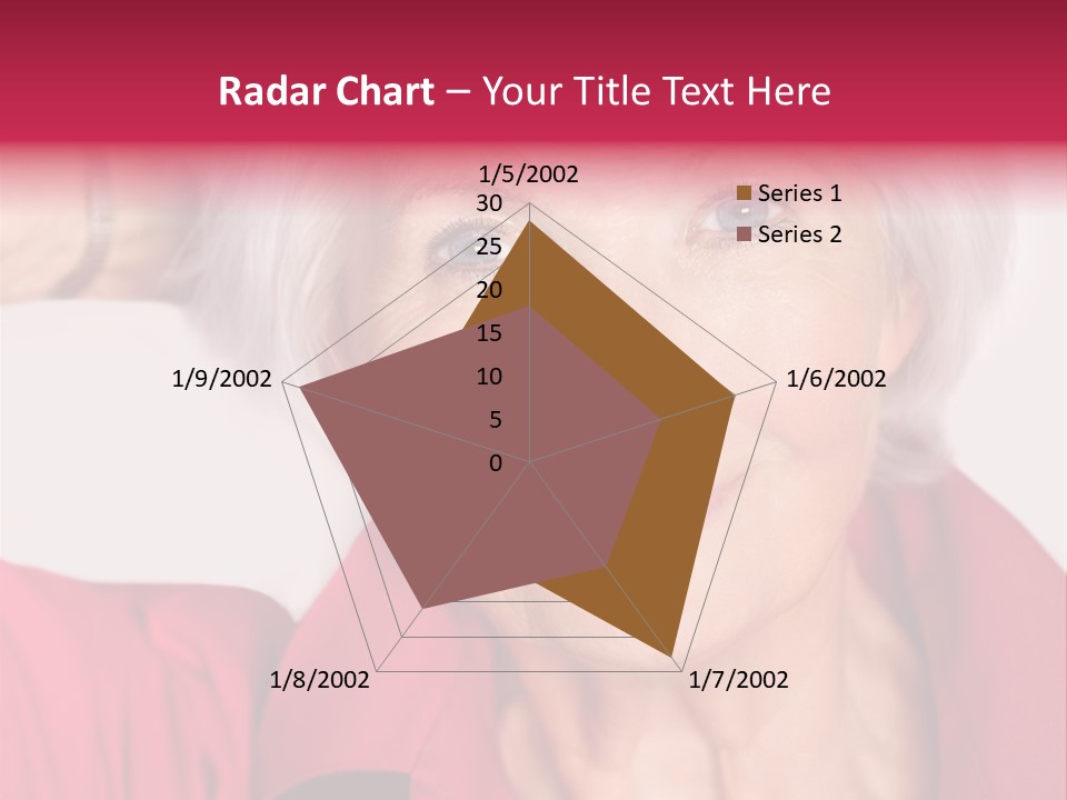 Person White Amiable PowerPoint Template