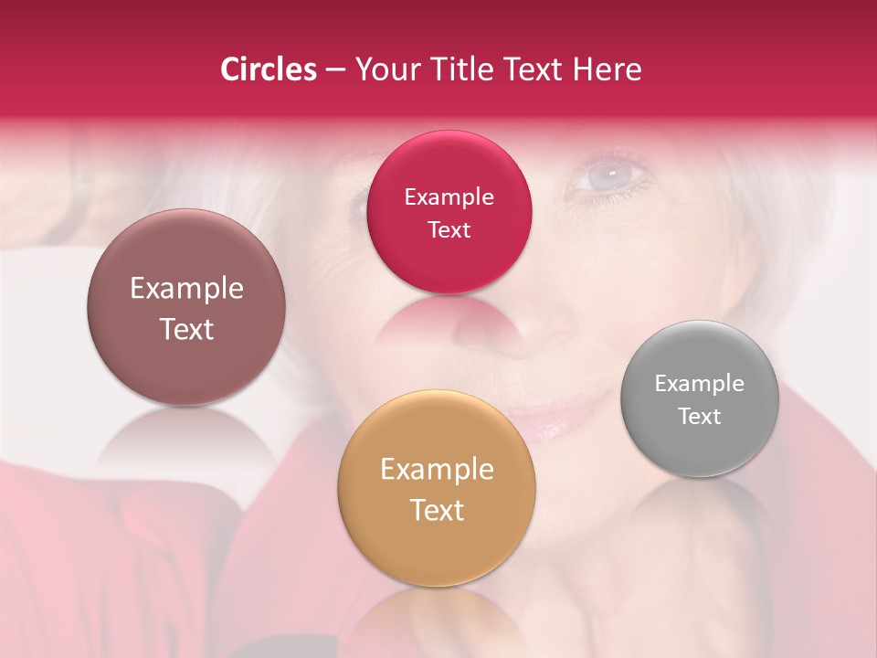 Person White Amiable PowerPoint Template