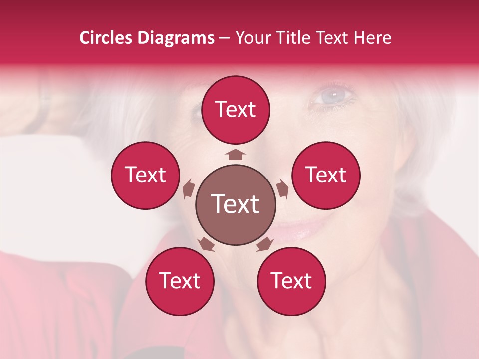 Person White Amiable PowerPoint Template