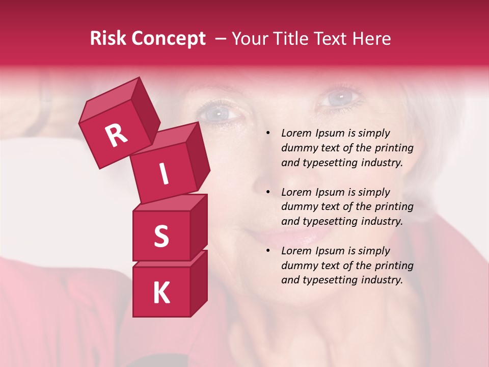 Person White Amiable PowerPoint Template