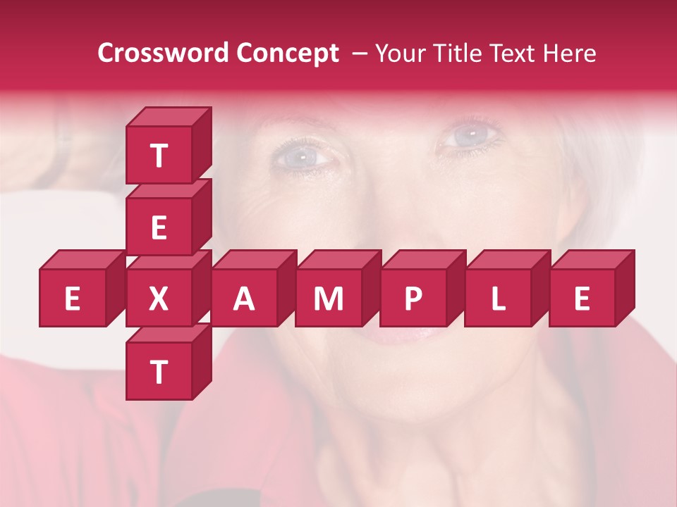 Person White Amiable PowerPoint Template