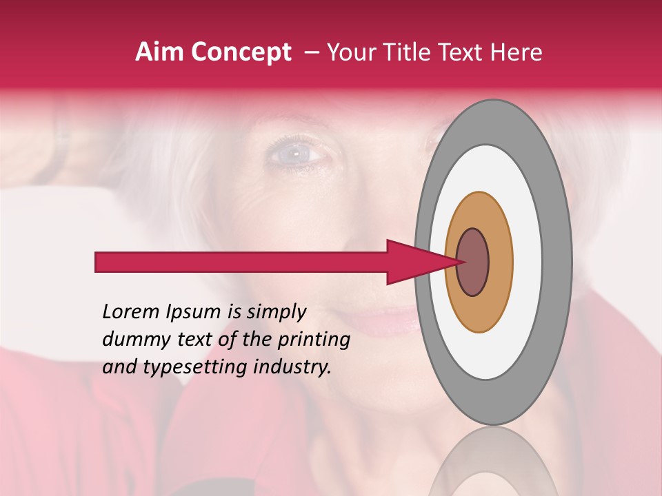 Person White Amiable PowerPoint Template