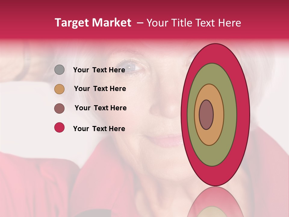 Person White Amiable PowerPoint Template