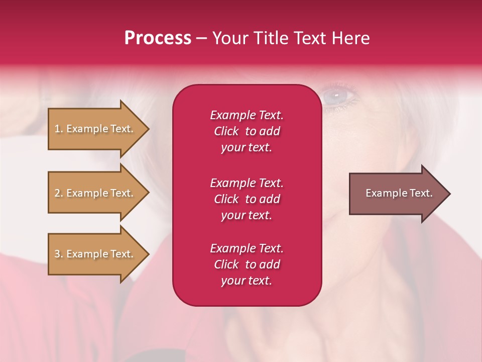 Person White Amiable PowerPoint Template