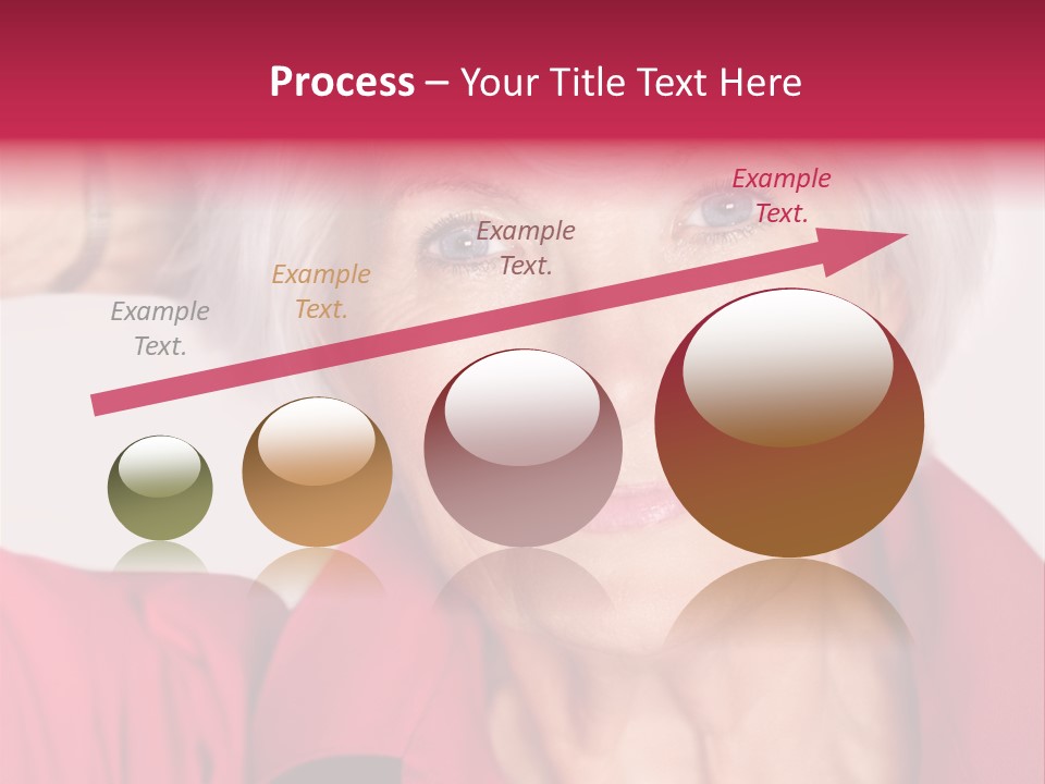 Person White Amiable PowerPoint Template