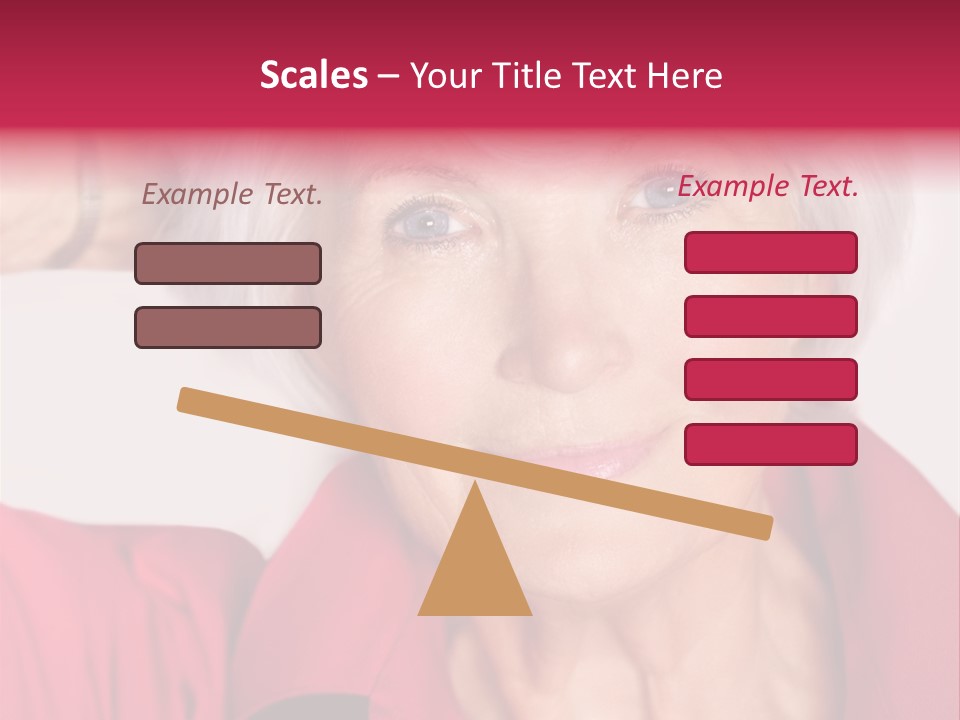 Person White Amiable PowerPoint Template