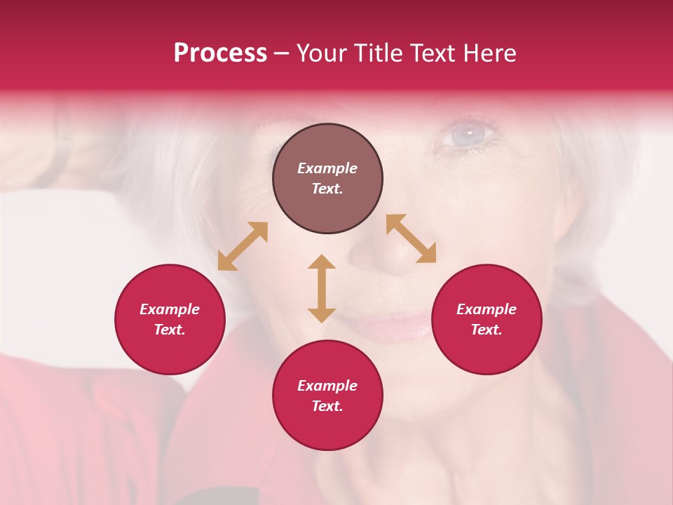 Person White Amiable PowerPoint Template