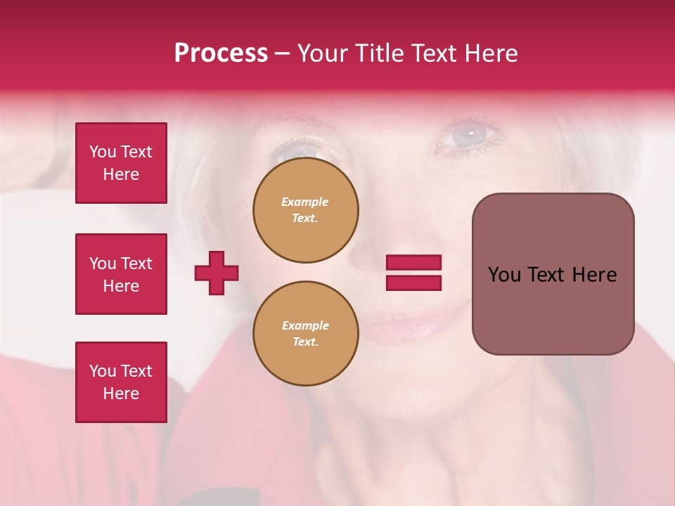 Person White Amiable PowerPoint Template