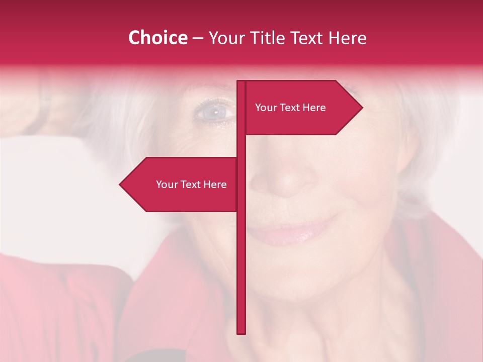 Person White Amiable PowerPoint Template