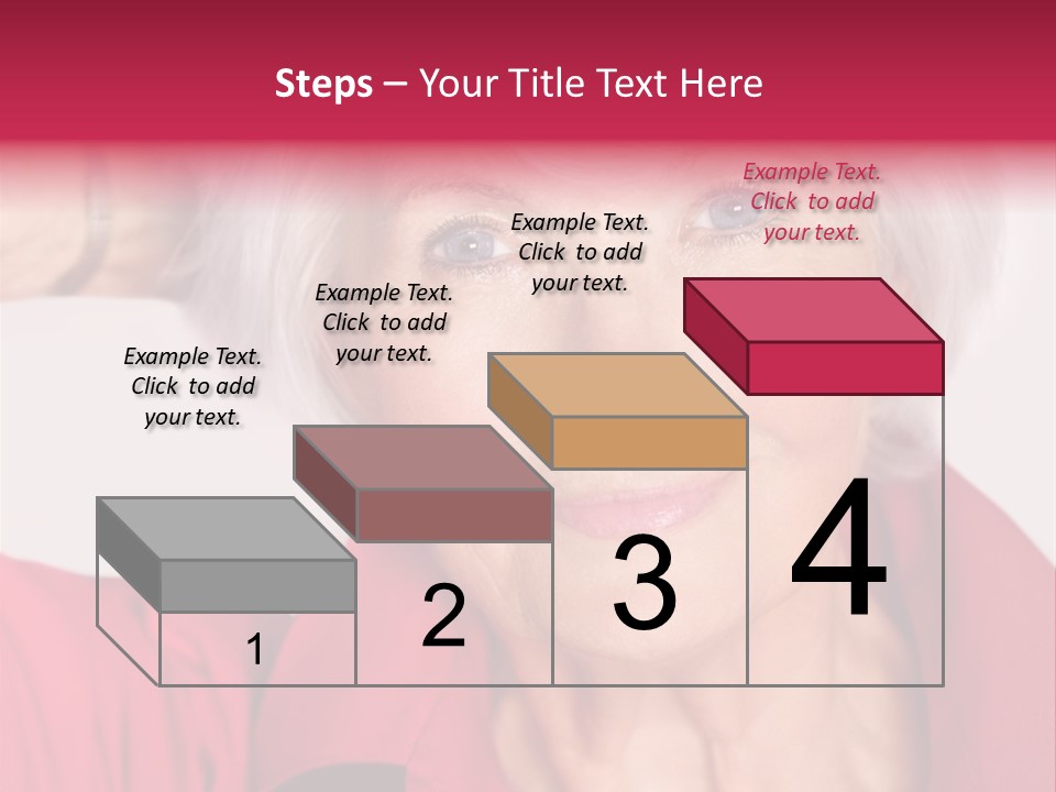 Person White Amiable PowerPoint Template