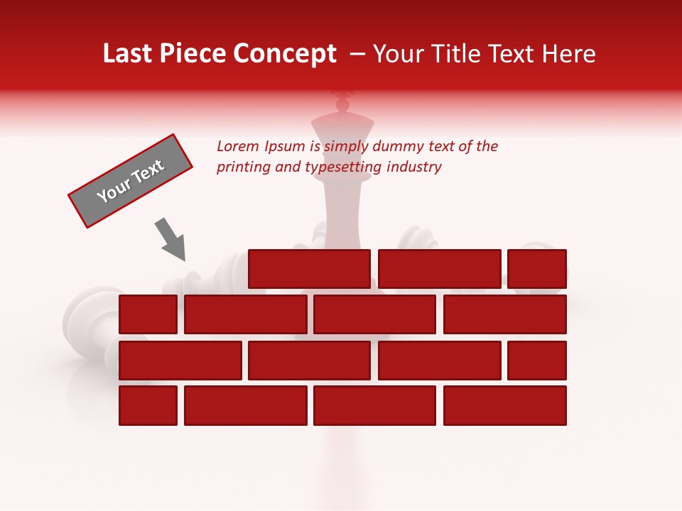 Wooden Piece Power PowerPoint Template