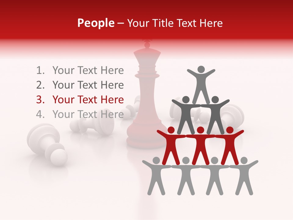 Wooden Piece Power PowerPoint Template