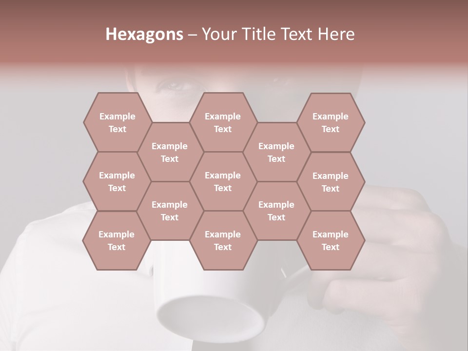 Looking Mug Elegance PowerPoint Template