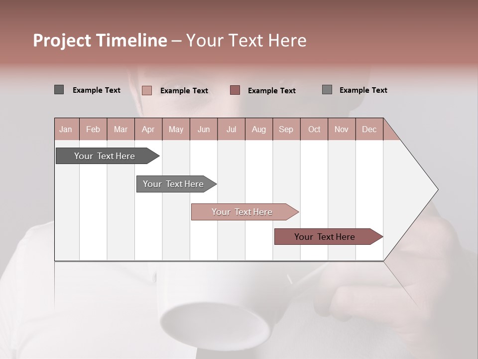 Looking Mug Elegance PowerPoint Template