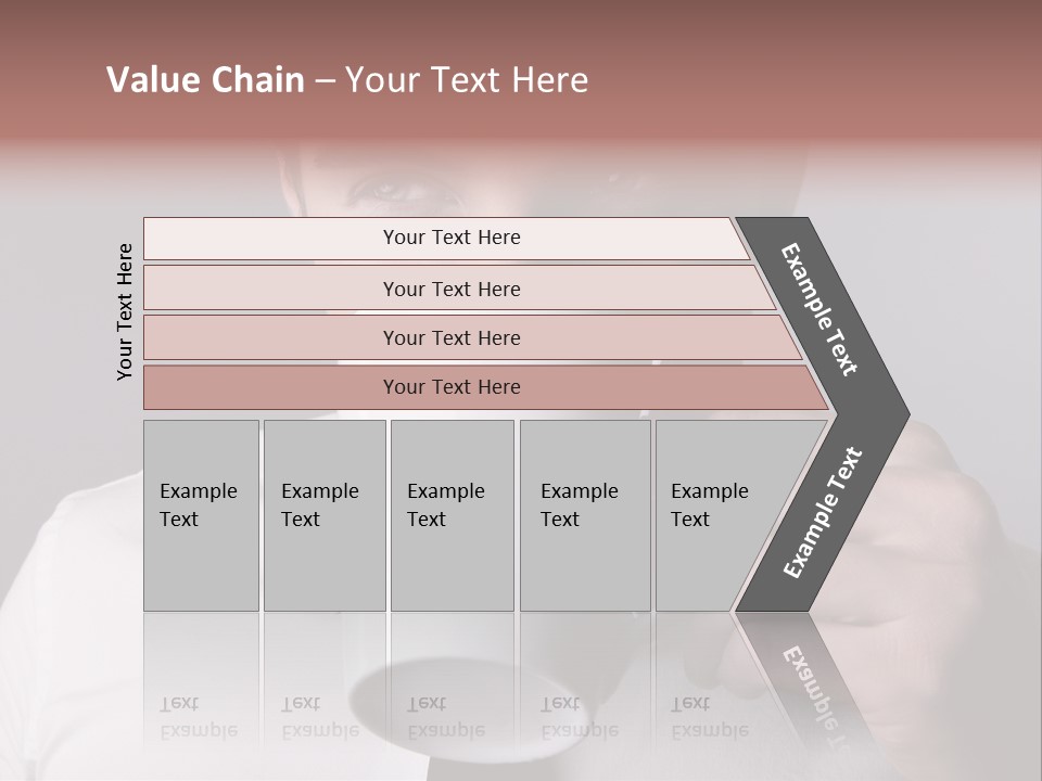 Looking Mug Elegance PowerPoint Template
