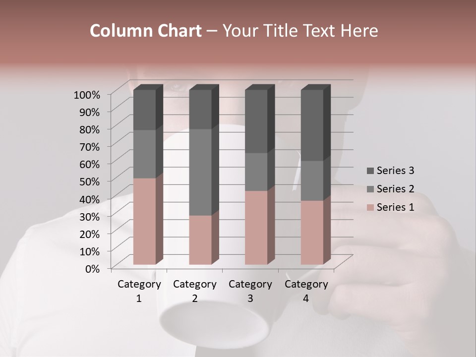 Looking Mug Elegance PowerPoint Template