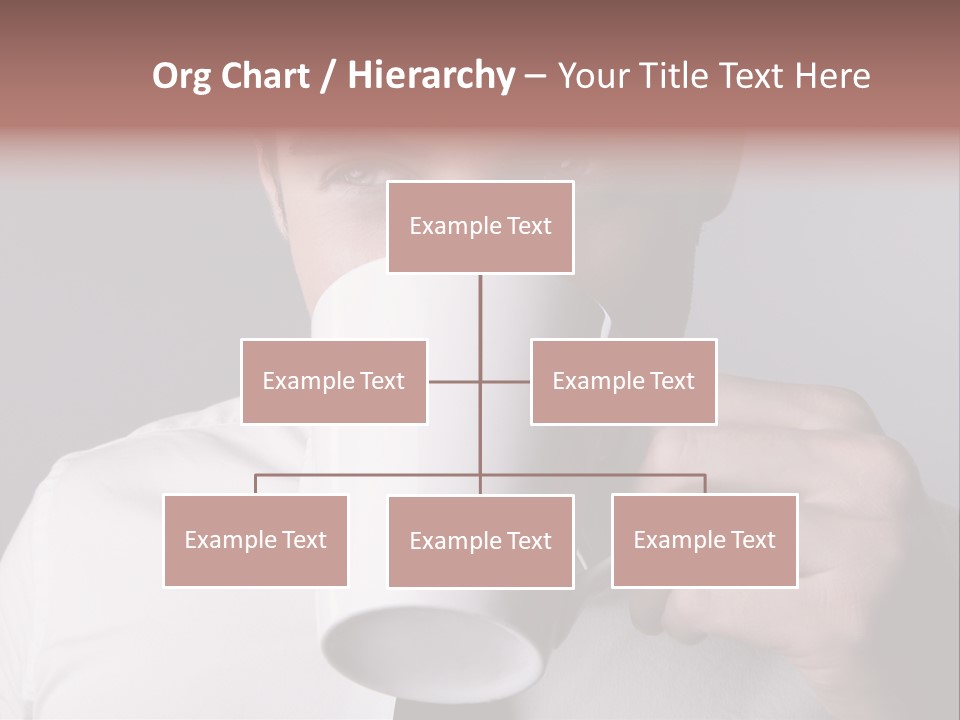Looking Mug Elegance PowerPoint Template