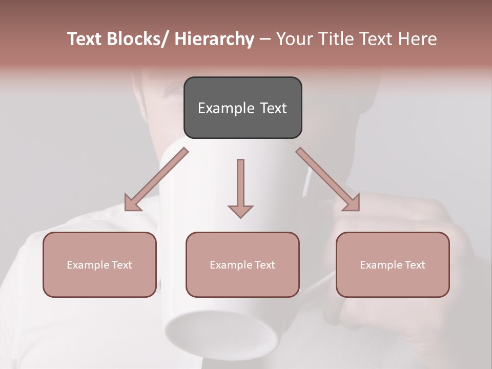 Looking Mug Elegance PowerPoint Template