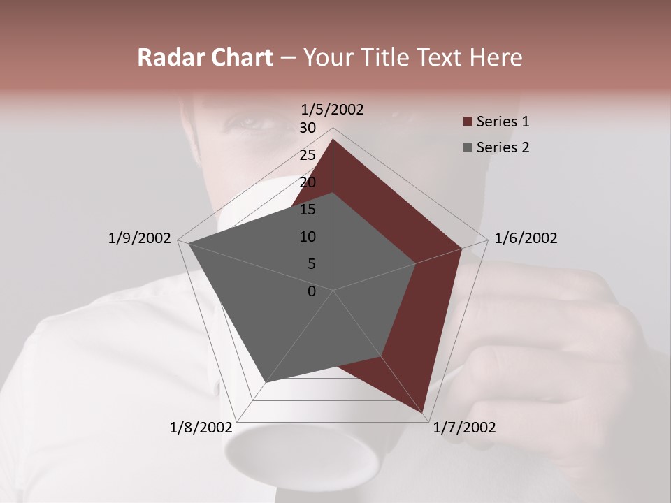 Looking Mug Elegance PowerPoint Template