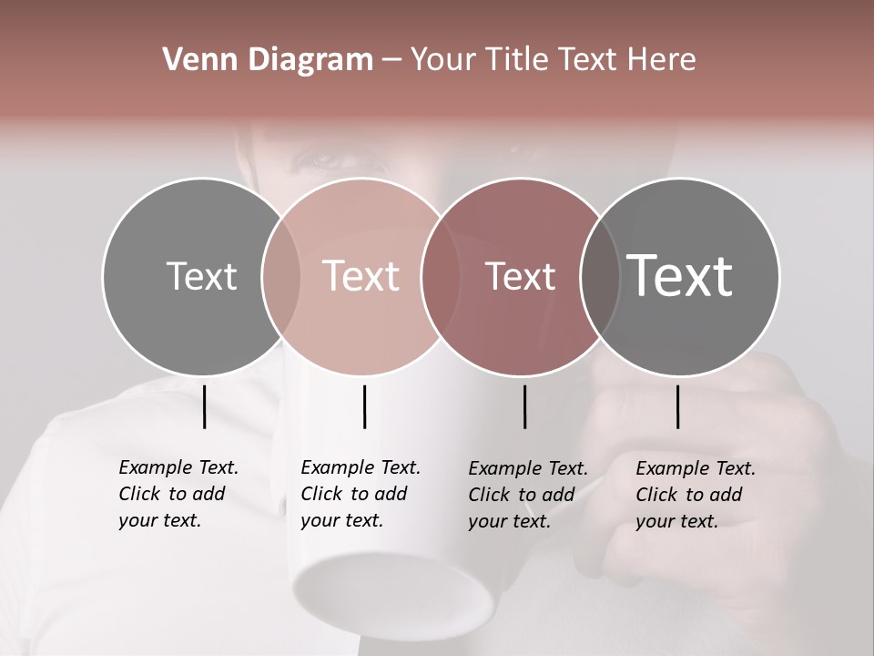Looking Mug Elegance PowerPoint Template