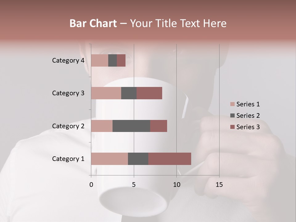 Looking Mug Elegance PowerPoint Template