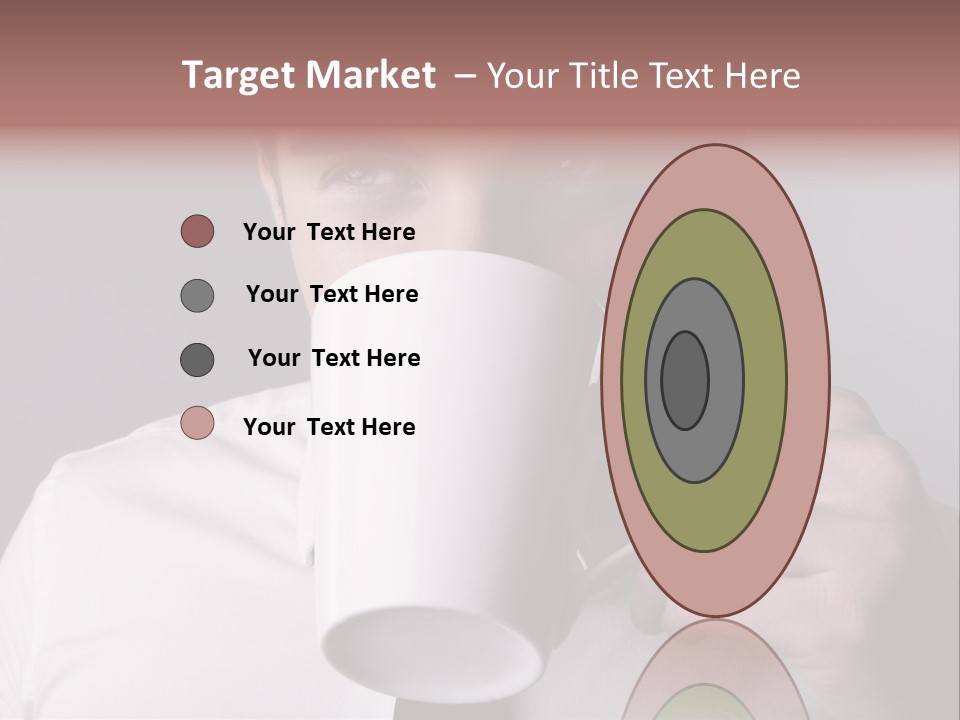 Looking Mug Elegance PowerPoint Template