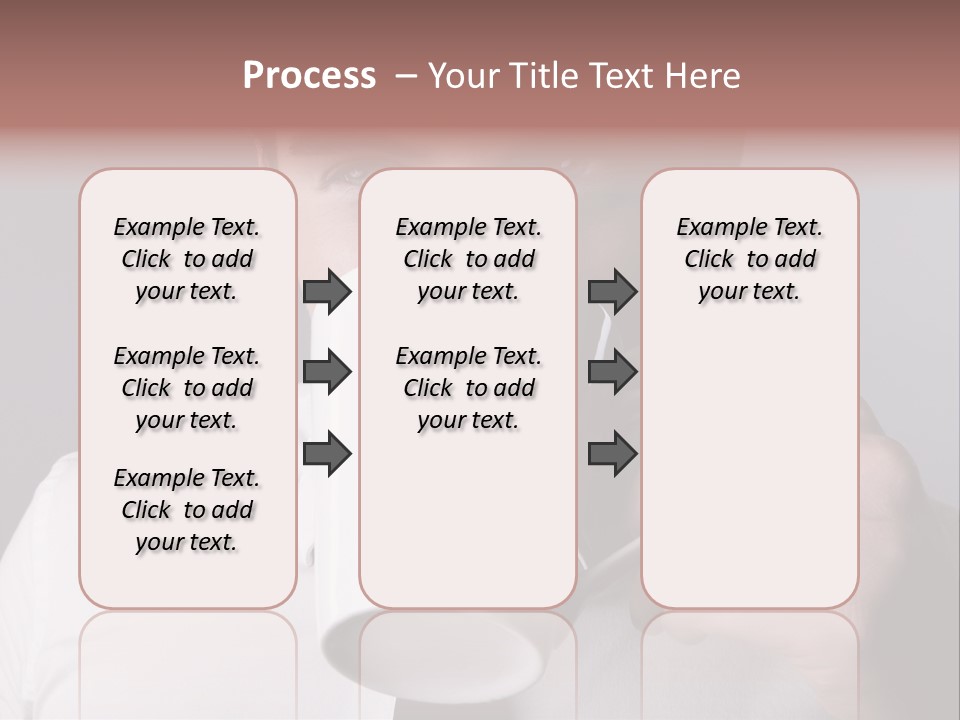 Looking Mug Elegance PowerPoint Template