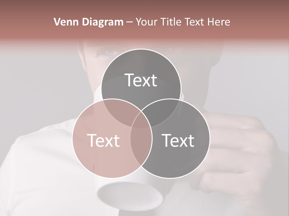 Looking Mug Elegance PowerPoint Template