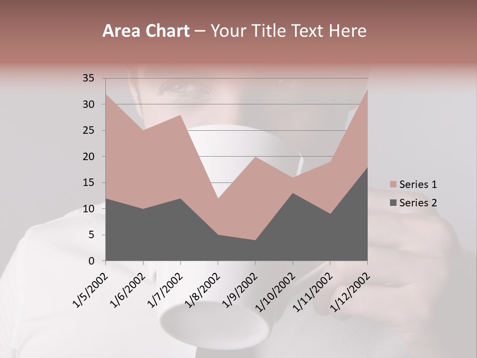 Looking Mug Elegance PowerPoint Template