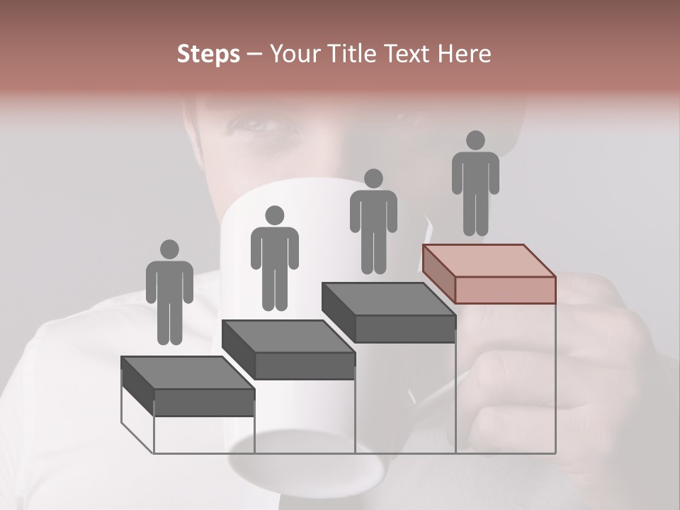 Looking Mug Elegance PowerPoint Template