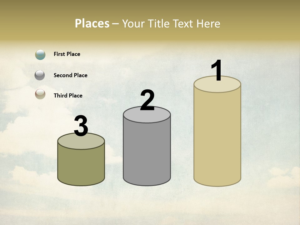 Air Heaven Aged PowerPoint Template