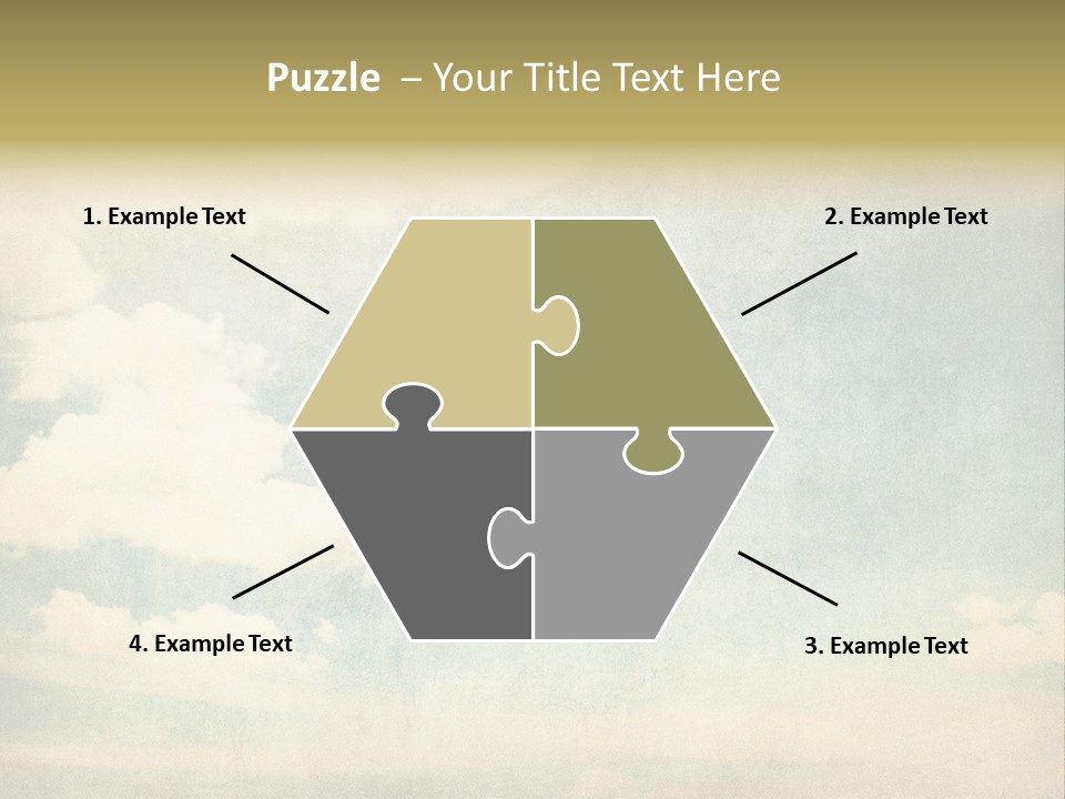 Air Heaven Aged PowerPoint Template