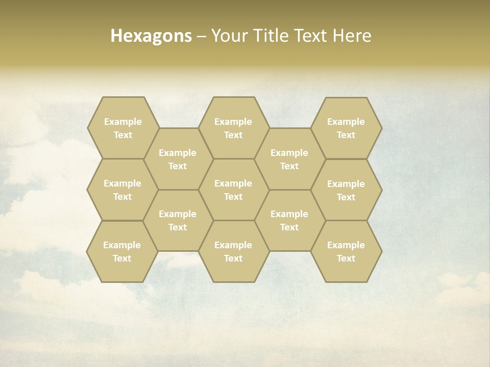 Air Heaven Aged PowerPoint Template