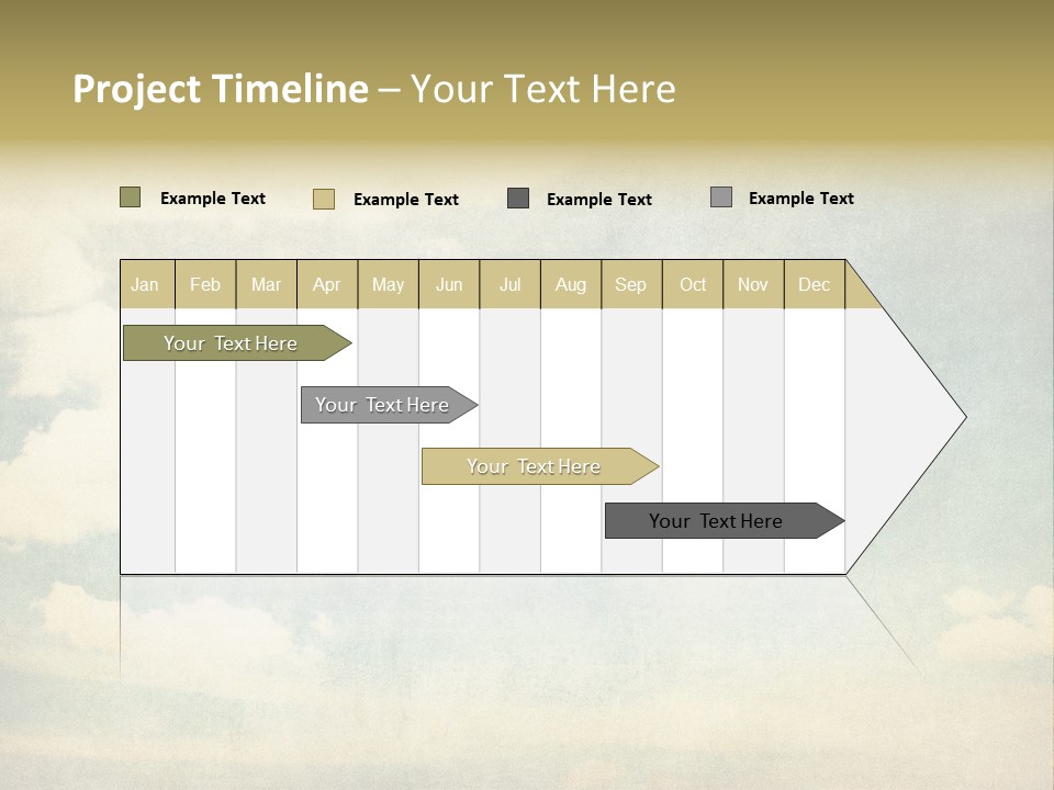 Air Heaven Aged PowerPoint Template