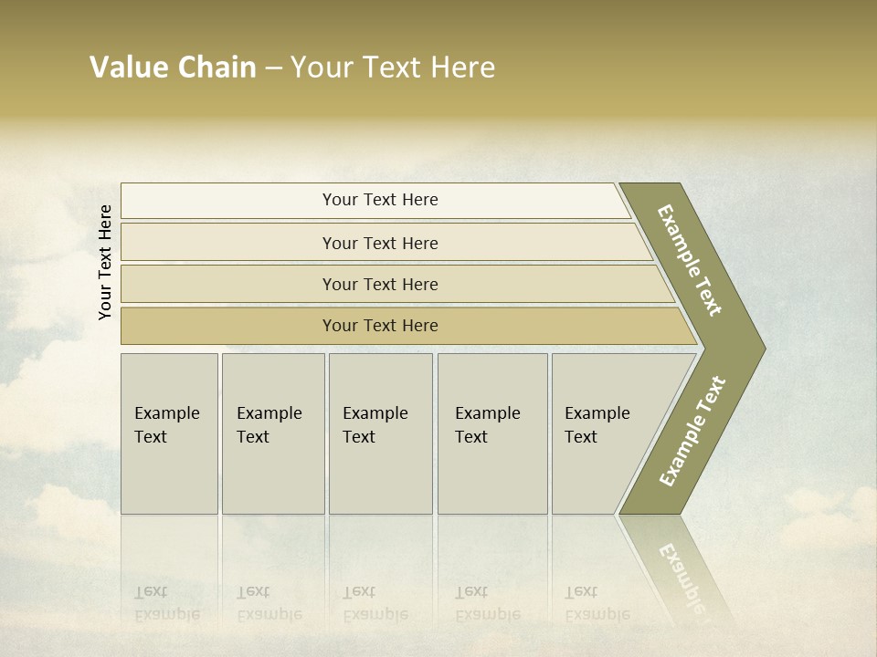 Air Heaven Aged PowerPoint Template