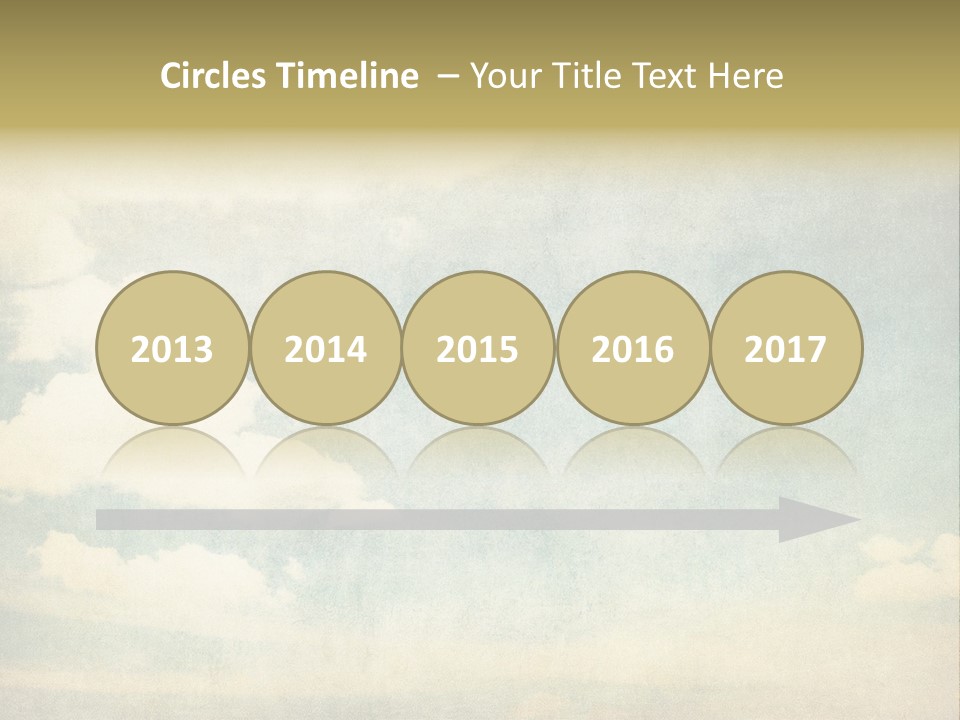 Air Heaven Aged PowerPoint Template
